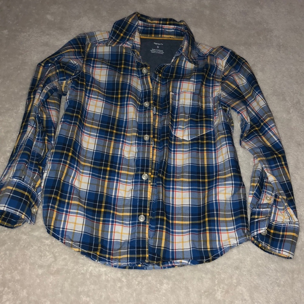 Carter’s brand long sleeve button down